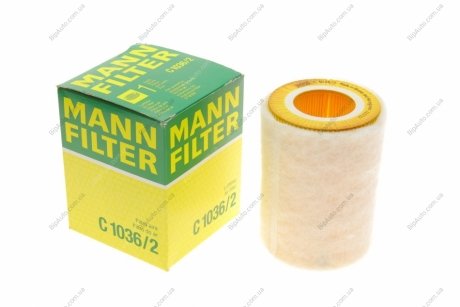 Повітряний фільтр C1036/2 MANN C 1036/2 (фото 1)