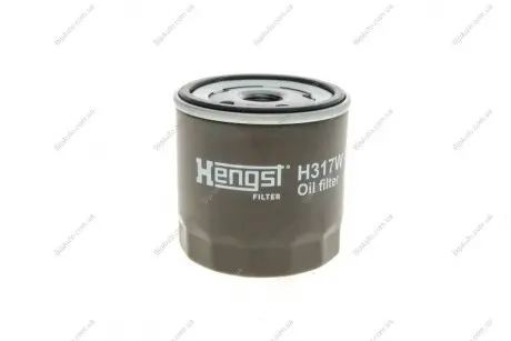Фільтр масляний двигуна VW GOLF VI, VII, SKODA FABIA III 1.0-1.5 TSI 12- (HENGST) HENGST FILTER H317W01
