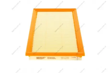 Фільтр повітряний NISSAN PRIMERA 90-02, SUBARU FORESTER 97-, LEGACY 89- (HENGST) HENGST FILTER E880L