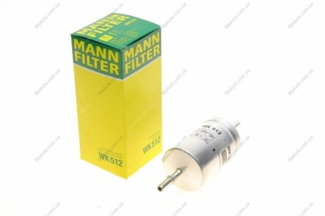 Фільтр паливний бензиновий -FILTER MANN WK 512 (фото 1)