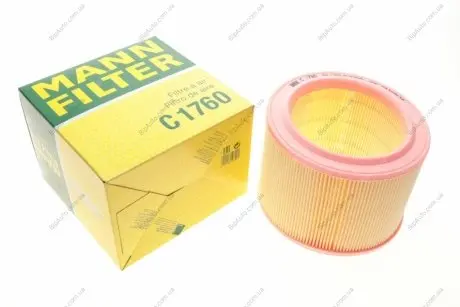 Фільтр повітряний -FILTER MANN C 1760