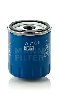 Масляний фільтр W716/1 MANN W 716/1