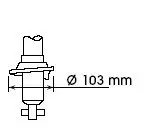 Пружина задняя K-FLEX KYB RC5870