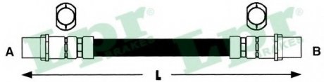 Тормозной шланг LPR 6T47915 (фото 1)