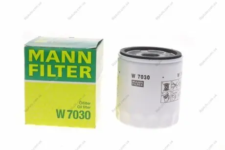 Фильтр масляный MANN W 7030