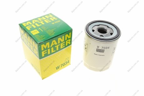 Фільтр оливний -FILTER MANN W 7034