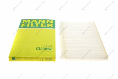 Фільтр салону -FILTER MANN CU 3562 (фото 1)