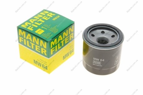 Масляний фільтр MANN MW 64 (фото 1)