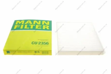 Фільтр, повітря у внутрішній простір MANN CU 2356