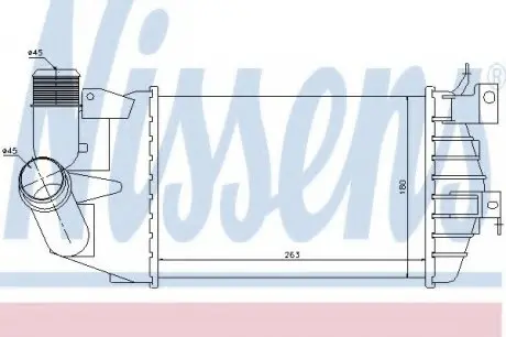 Интеркулер NISSENS 96587