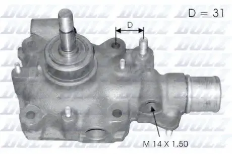 Насос водяной DOLZ B114