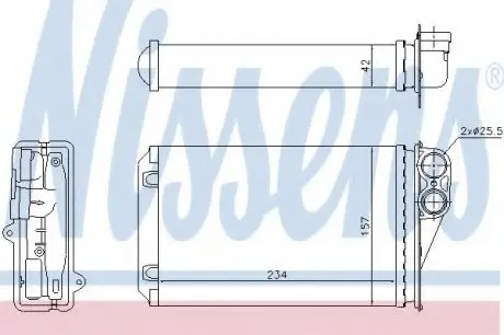 Отопитель NISSENS 72946
