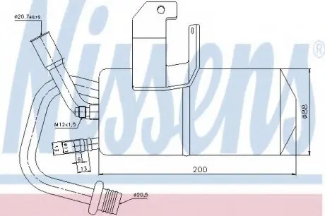 Осушитель NISSENS 95317