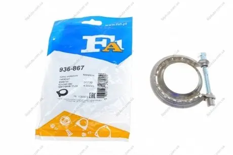 Соединительные элементы, система выпуска FA1 Fischer Automotive One (FA1) 936-867