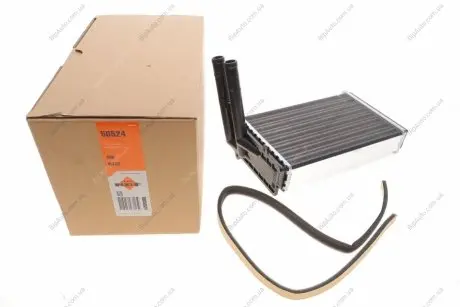Радіатор опалювача салону Audi 80 86-/VW Passat 96 NRF 50524