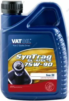 Трансмісійна олива SynTrag GL-4/GL-5 / 75W90 / 1л. / (API GL-4/GL-5, VW 501.50) VATOIL 50095