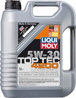 Олива моторна Top Tec 4200 5W-30 (5 л) LIQUI MOLY 7661