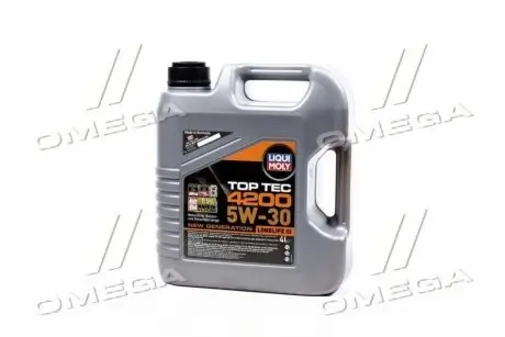 Олива моторна Top Tec 4200 5W-30 (4 л) LIQUI MOLY 3715