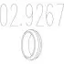 Монтажное кольцо выхлопной системы ( D(внутр.) - 66,1 мм; D(наружн.) - 78,8 мм; Высота - 14 мм) 02.9267 MTS