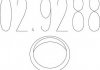 Монтажное кольцо выхлопной системы ( D(внутр.) - 58 мм; D(наружн.) - 72 мм; Высота - 10 мм) 02.9288 MTS