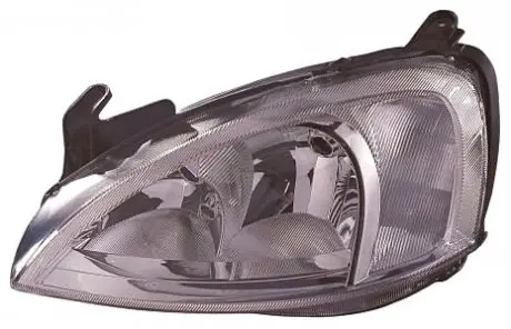 Фара права H7/H7 з білим указ.повороту, ел. рег., -6/02 (Valeo тип) [] DEPO 442-1125R-LD-EM