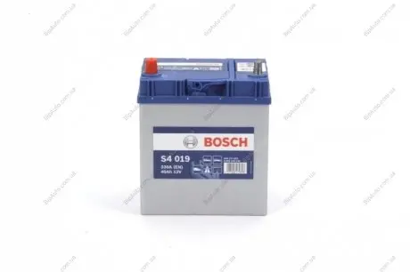 Акумулятор 12В/40Аг/330А/9,74кг BOSCH 0 092 S40 190