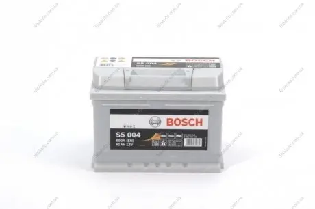 Аккумулятор S5 Silver Plus 61Ah, EN600 правый "+" 242x175x175 (ДхШхВ) BOSCH 0 092 S50 040