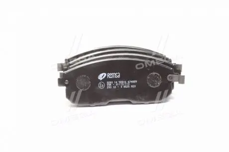 Колодка гальм. диск. NISSAN TIIDA 1.5DCI-1.8 07-; SUZUKI SX4 06 - передн. REMSA 0293.14