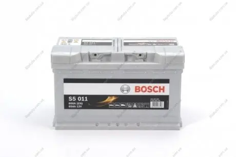 Акумулятор 12В/85Аг/800А/19,36кг BOSCH 0 092 S50 110