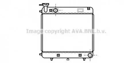 Радиатор, охлаждение двигателя AVA QUALITY COOLING AVA COOLING MSA 2085