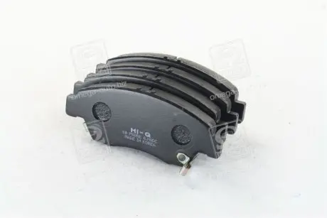 Колодка торм. HONDA CIVIC, CRX, JAZZ,STREAM 1.4I-DSI-1.7I 16V 92.04- передн. (SANGSIN) Hi-Q (SANGSIN) SP1221 (фото 1)