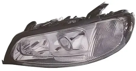 Фара лев. XENON/H7, з білим поворотником, авто. регул. 10/99- [] DEPO 442-1124L-ND-EM