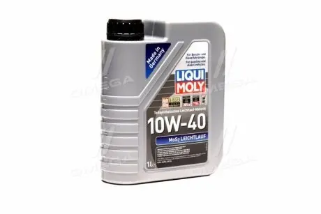 Олива моторна MoS2 Leichtlauf 10W-40 (1 л) LIQUI MOLY 1930
