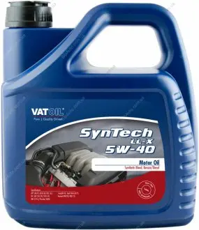 Олива моторна SynTech LL-X 5W-40 (4 л) VATOIL 50035