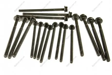 Болт головки блока (компл.) PSA/FORD 2.2 HDI 4HU/4HV/P8FA/P8FB/QVFA/QWFA ELRING 733.100