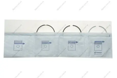 Кільця поршневі STD (на 1цил.) Citroen Jumper / Fiat Ducato / Peugeot Boxer 3.0 HDI/MJET 06-> KOLBENSCHMIDT 800057810000