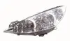 Фара левая  H7/H1 с указателем повор., эл. рег., с моторч. [DEPO] 550-1144LMLD-EM DEPO