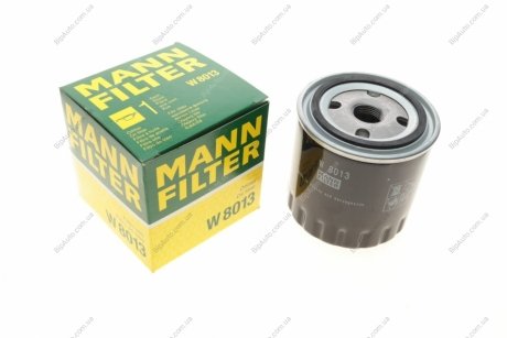 Фільтр масляний -FILTER W 8013 MANN W8013 (фото 1)