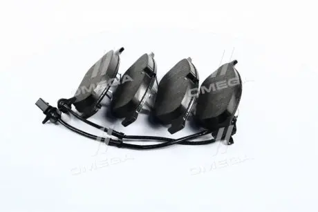 Колодка гальм. диск. AUDI A8 3.0 4.2TFSI QUATTRO,3.0 4.2TDI QUATTRO 09 - передн. REMSA 1441.02