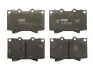 Колодка торм. TOYOTA LAND CRUISER (_J7_), LAND CRUISER 100 (_J10_) передн. (пр-во TRW) GDB3197