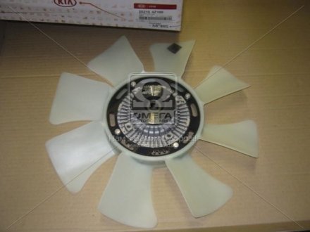 Вентилятор охолодження двигуна в зборі Kia K2500/2700/K3000/Pregio 97- (вир-во) MOBIS 252154Z100