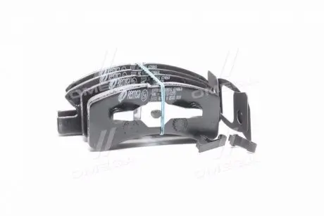 Колодка торм. DAIHATSU CHARADE 1.0 03-,CUORE VII 03-,TREVIS 06- передн. REMSA 1111.02