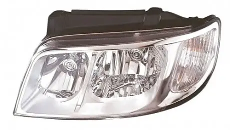 Фара прав. H7/?H1 з поворотником, авт. регул. 1/06-12/08 [] DEPO 221-1142R-LD-EM