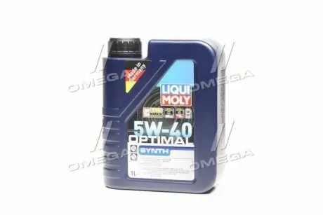Олива моторна Optimal Synth 5W-40 (1 л) LIQUI MOLY 3925