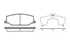 Колодка торм. SUZUKI JIMNY, SAMURAI, SJ410, SJ413, SUPER CARRY передн. (пр-во REMSA) 0190.10
