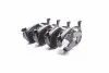 Колодка торм. AUD/SEAT/SKODA/VW A3/LEON/FABIA/OCTAVIA/BORA/GOLF передн. (ABS) A.B.S. 37155 (фото 2)