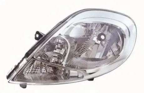 Фара права H4, з прозр. повороту, ел. рег., 8/06- [] DEPO 551-1167R-LDEMC