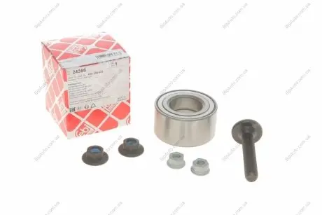 Подш. ступицы AUDI A4,A6, VW PASSAT 94-08 перед. мост с двух сторон (Febi) FEBI BILSTEIN 24366