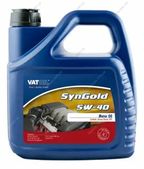 Олива моторна SynGold 5W-40 (4 л) VATOIL 50011