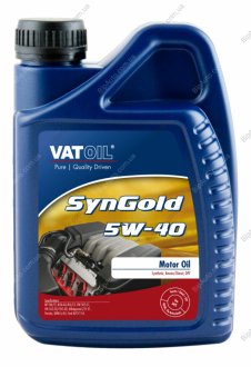 Олива моторна SynGold 5W-40 (1 л) VATOIL 50010 (фото 1)